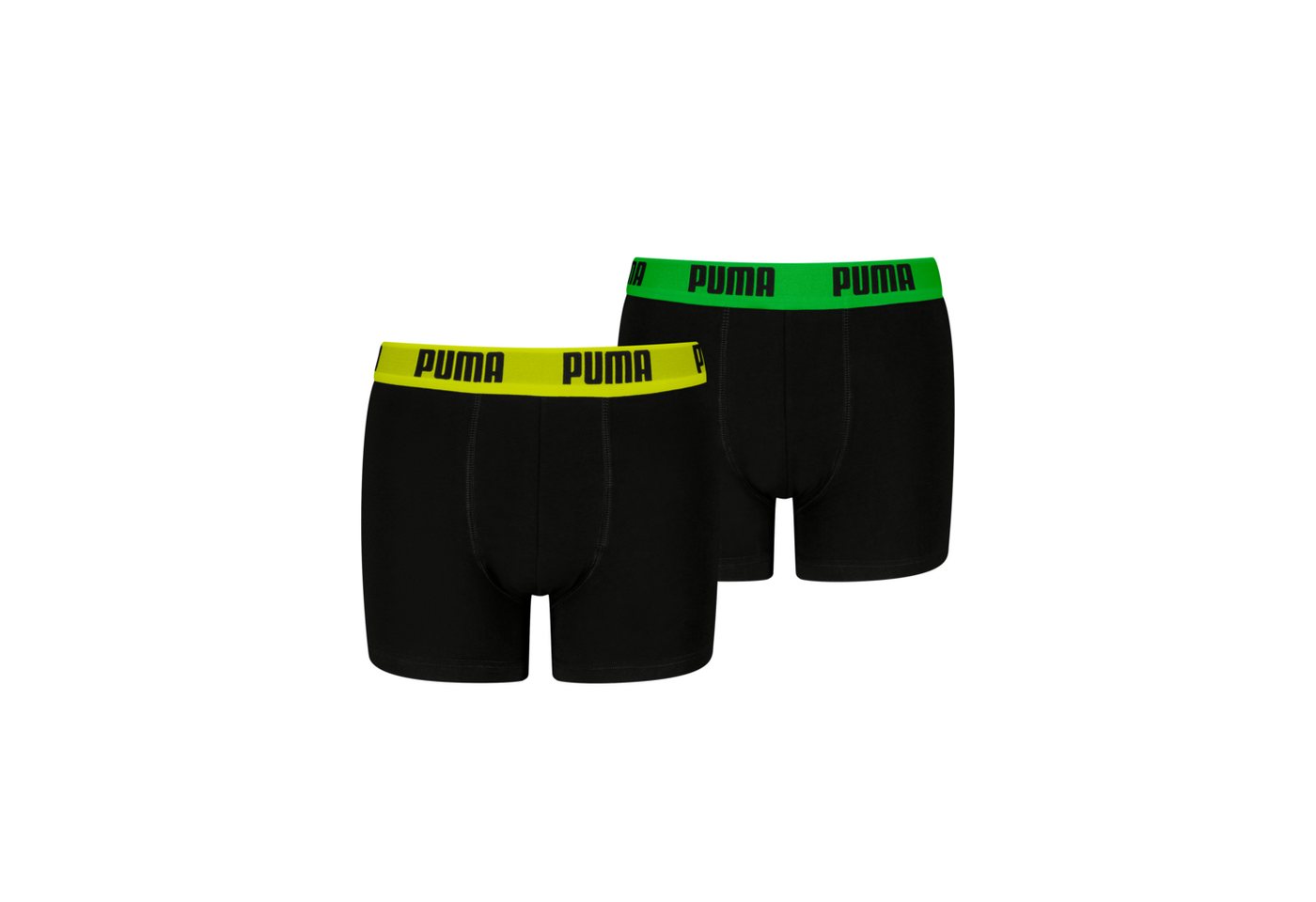 PUMA Boxer PUMA BOYS EVERYDAY BASIC BOXERS 2P (2er Pack) Komfortabler Logobund, ohne Eingriff von PUMA