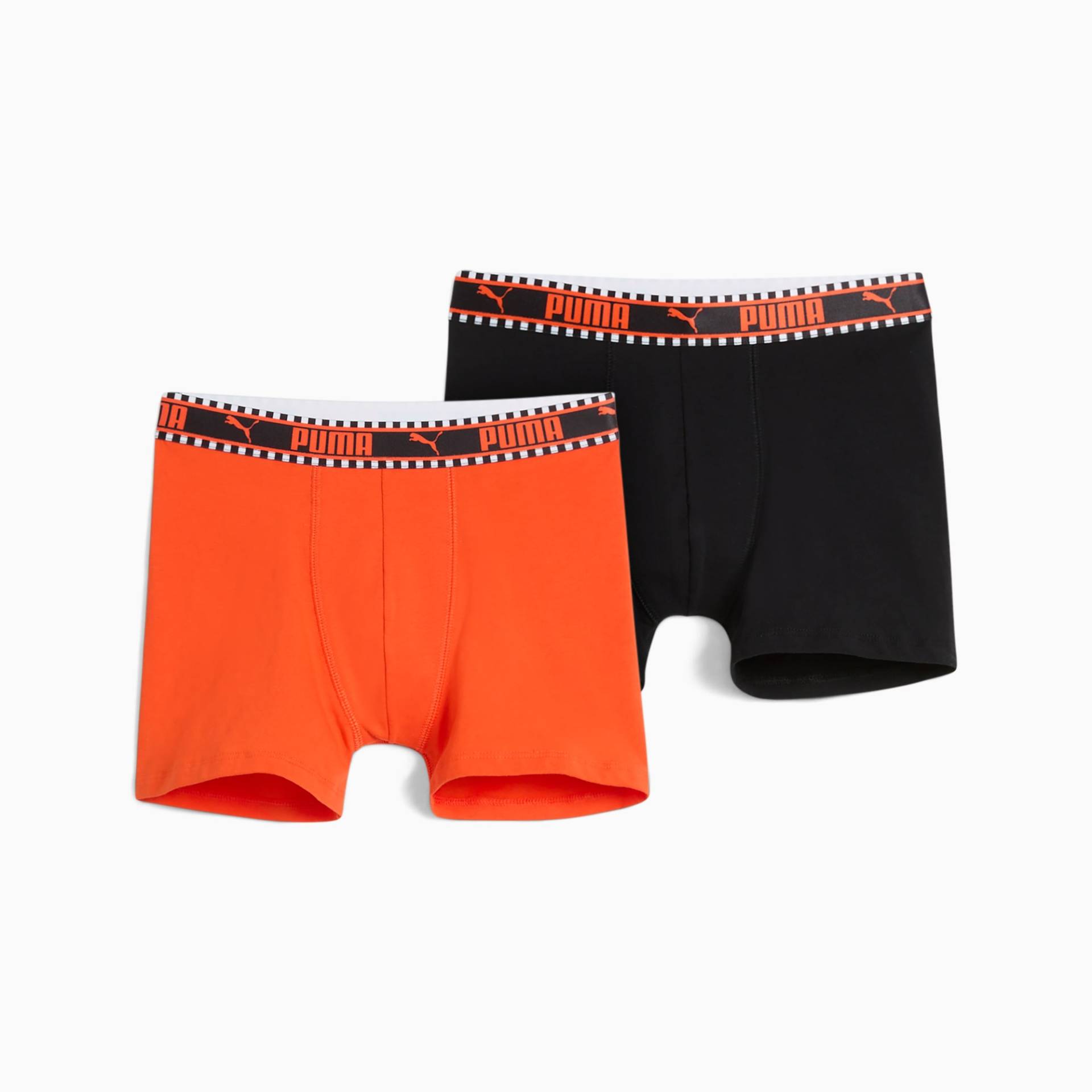 PUMA Boxershorts 2er-Pack Kinder, Rot/Schwarz, Größe: 9/10, Kleidung PUMA Boxershorts 2er-Pack Kinder, Rot/Schwarz, Größe: 9/10, Kleidung von PUMA