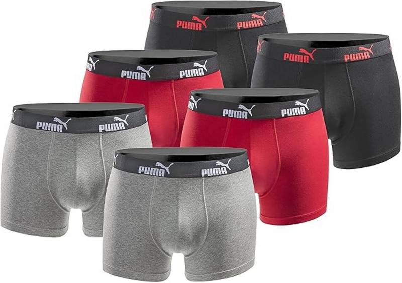 PUMA Boxershorts Puma 6er Pack Herren Basic Limited Edition von PUMA