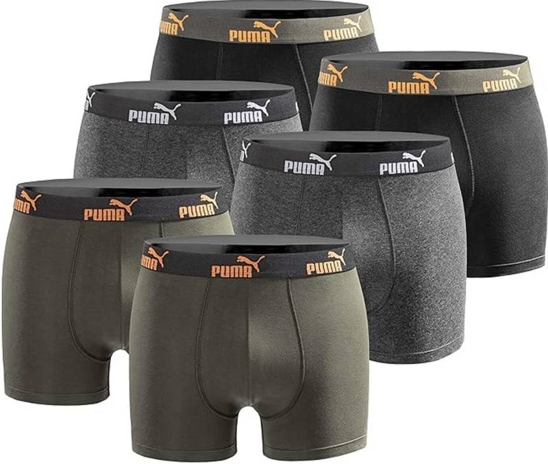 PUMA Boxershorts Puma 6er Pack Herren Basic Limited Edition von PUMA