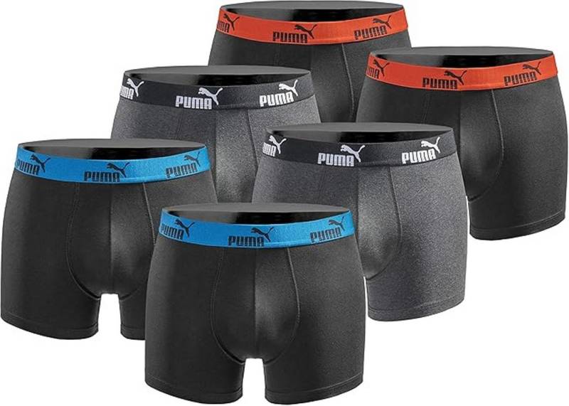 PUMA Boxershorts Puma 6er Pack Herren Basic Limited Edition von PUMA