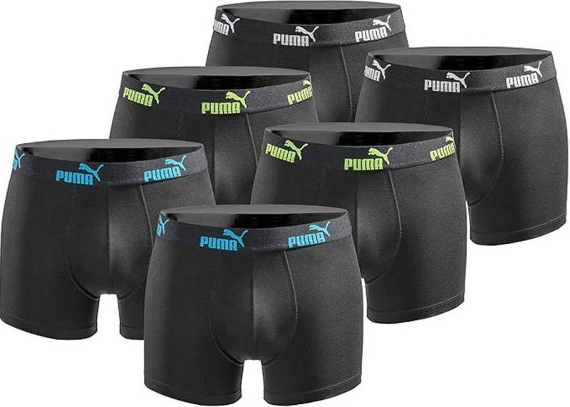 PUMA Boxershorts Puma 6er Pack Herren Basic Limited Edition von PUMA