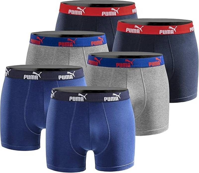 PUMA Boxershorts Puma 6er Pack Herren Basic Limited Edition von PUMA