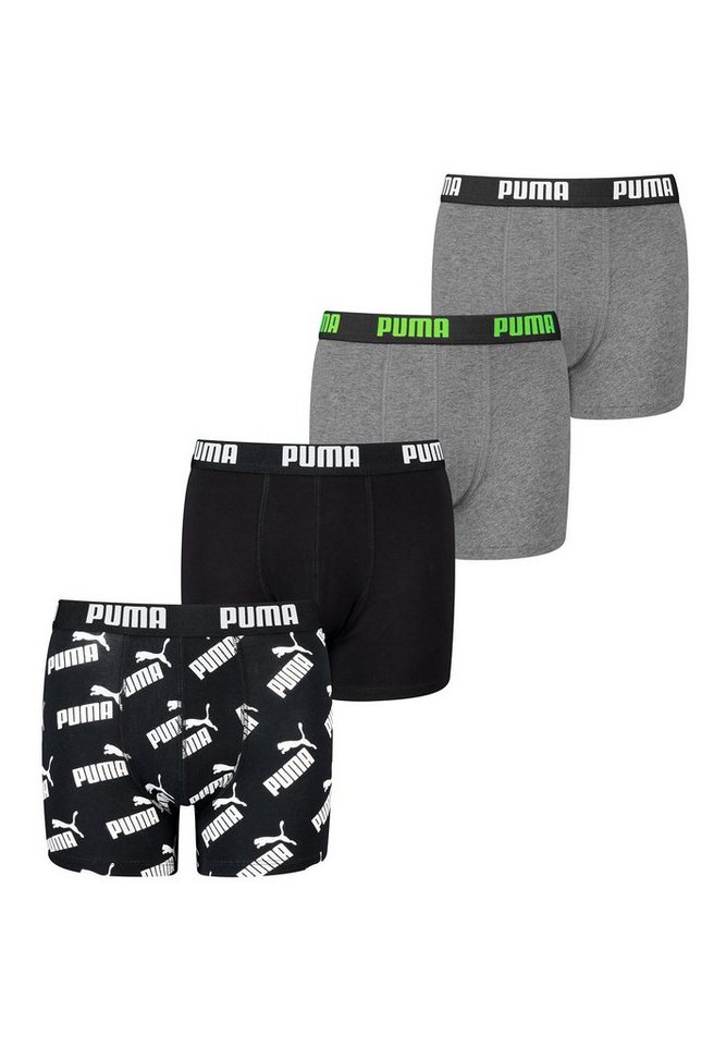PUMA Boxershorts BOYS BASIC BOXER AOP 4P ECOM von PUMA