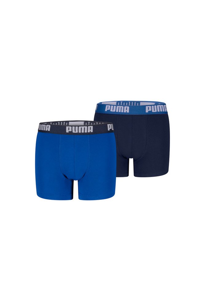 PUMA Boxershorts BOYS EVERYDAY BASIC BOXER 2P (Packung, 2-St., 2er-Pack) von PUMA
