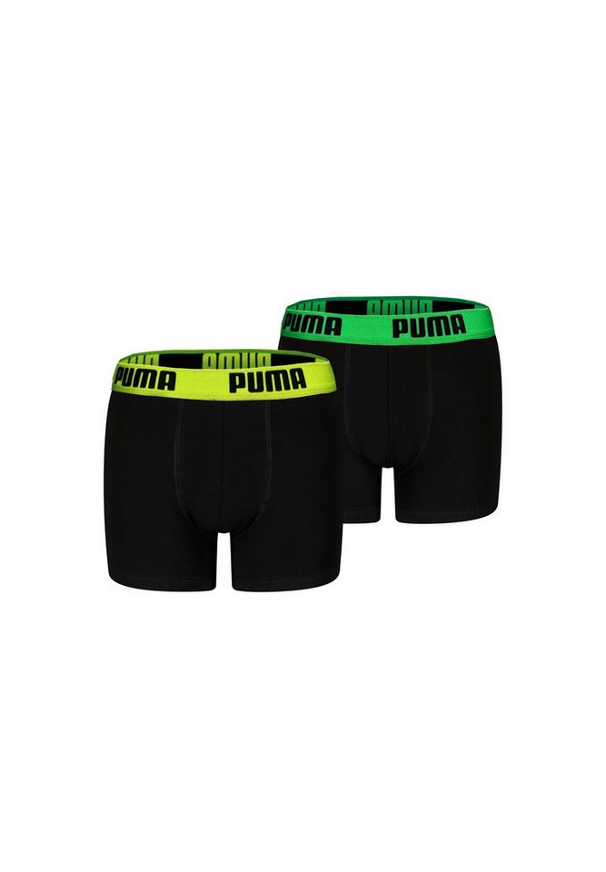 PUMA Boxershorts BOYS EVERYDAY BASIC BOXER 2P (Packung, 2-St., 2er-Pack) von PUMA