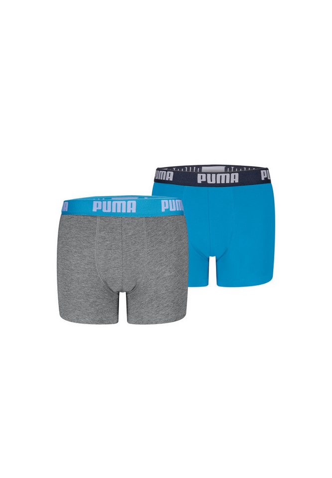 PUMA Boxershorts BOYS EVERYDAY BASIC BOXER 2P (Packung, 2-St., 2er-Pack) von PUMA