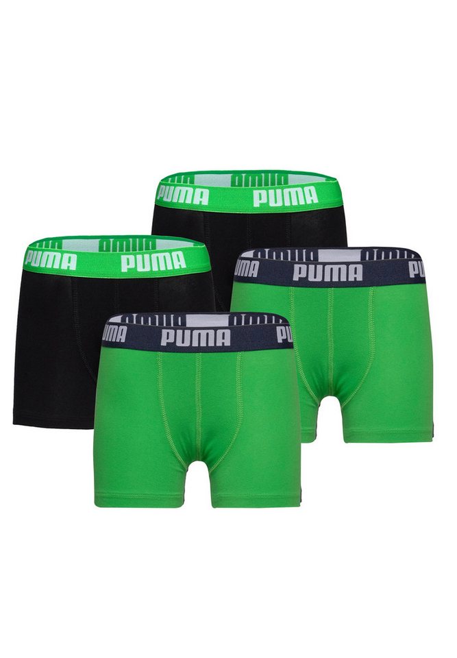 PUMA Boxershorts BOYS EVERYDAY BASIC BOXER 4P (Packung, 4-St., 4er-Pack) von PUMA
