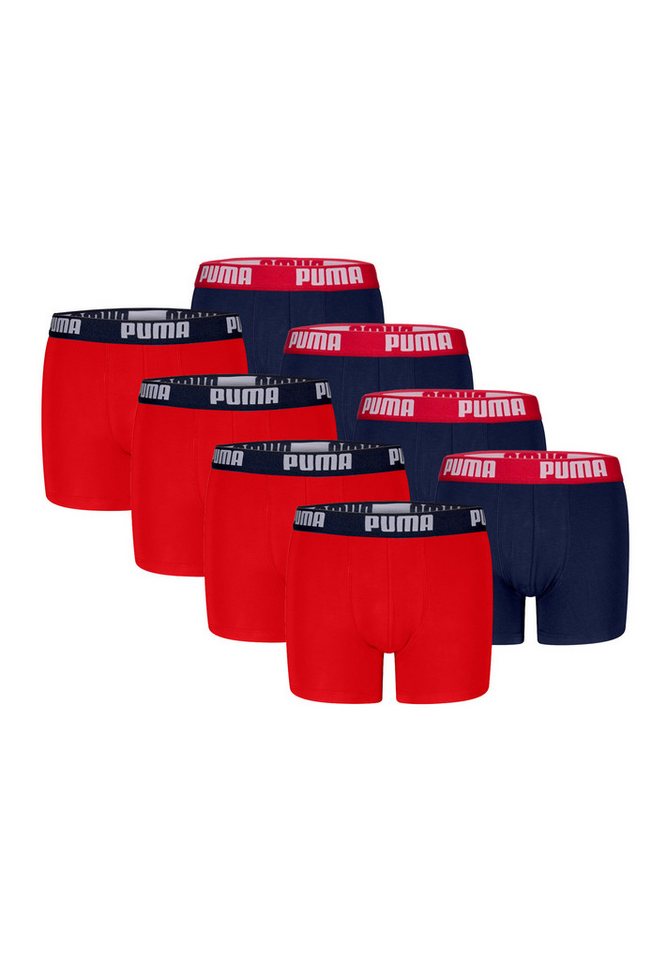 PUMA Boxershorts BOYS EVERYDAY BASIC BOXER 8P (Packung, 8-St., 8er-Pack) von PUMA