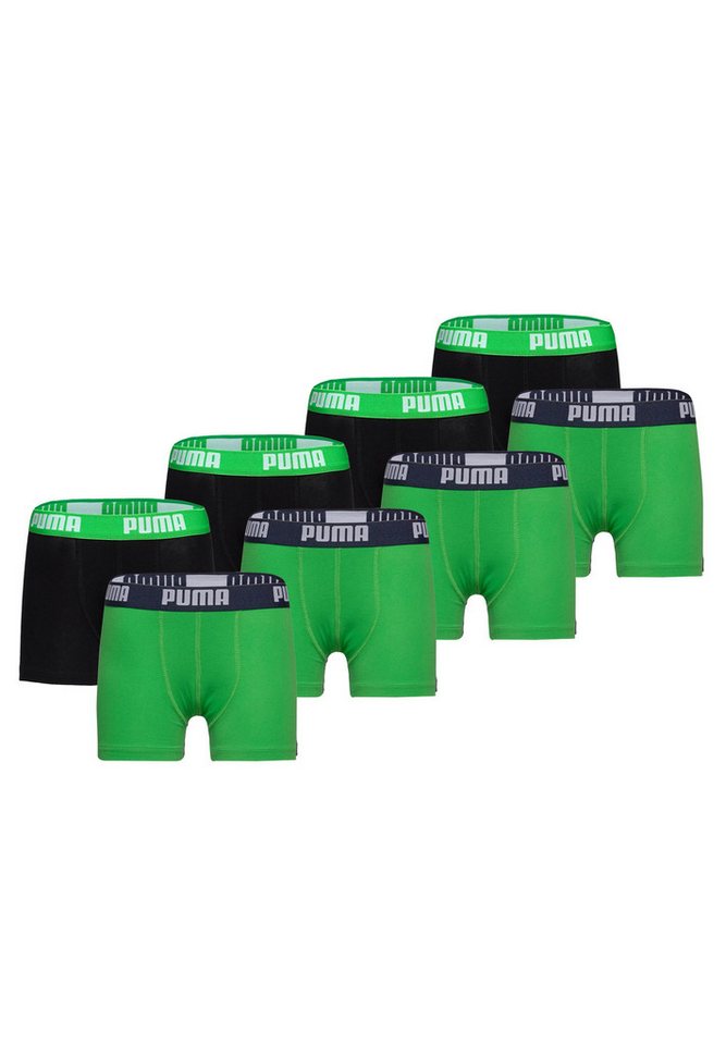 PUMA Boxershorts BOYS EVERYDAY BASIC BOXER 8P (Packung, 8-St., 8er-Pack) von PUMA