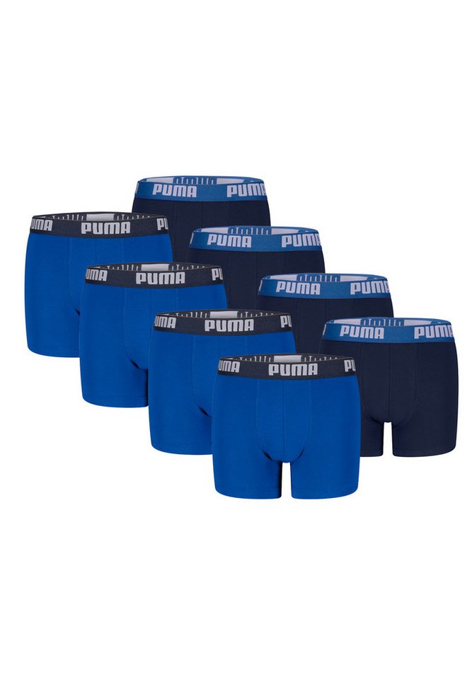 PUMA Boxershorts BOYS EVERYDAY BASIC BOXER 8P (Packung, 8-St., 8er-Pack) von PUMA