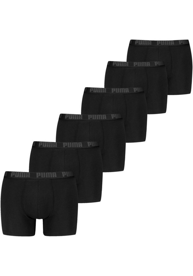 PUMA Boxershorts Herren Boxershorts Unterhosen (6er Pack) (6-er Pack) von PUMA