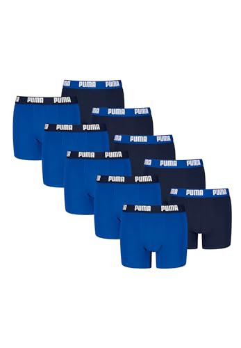 PUMA Boxershorts Jungen Kinder Unterhose Unterwäsche 10 er Pack, Farbe:Navy/Blue, Bekleidung:152 PUMA Boxershorts Jungen Kinder Unterhose Unterwäsche 10 er Pack, Farbe:Navy/Blue, Bekleidung:152 von PUMA