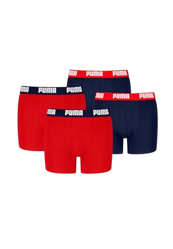 PUMA Boxershorts Jungen Kinder Unterhose Unterwäsche 4 er Pack, Farbe:Red/Blue, Bekleidung:152 PUMA Boxershorts Jungen Kinder Unterhose Unterwäsche 4 er Pack, Farbe:Red/Blue, Bekleidung:152 von PUMA