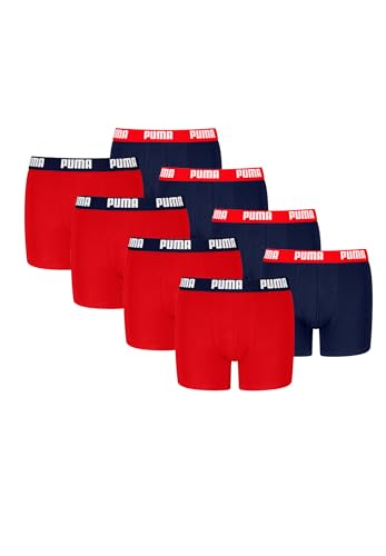 PUMA Boxershorts Jungen Kinder Unterhose Unterwäsche 8 er Pack, Farbe:Red/Blue, Bekleidung:176 PUMA Boxershorts Jungen Kinder Unterhose Unterwäsche 8 er Pack, Farbe:Red/Blue, Bekleidung:176 von PUMA