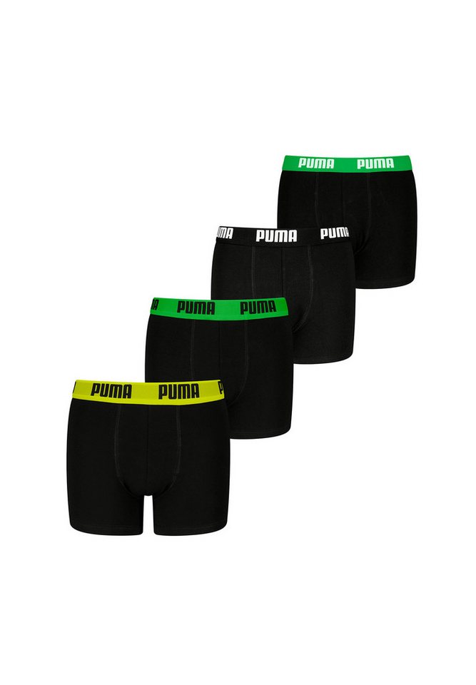 PUMA Boxershorts PUMA BOYS EVERYDAY BASIC BOXERS 4P ECOM (Spar-Pack, 4er-Pack) von PUMA