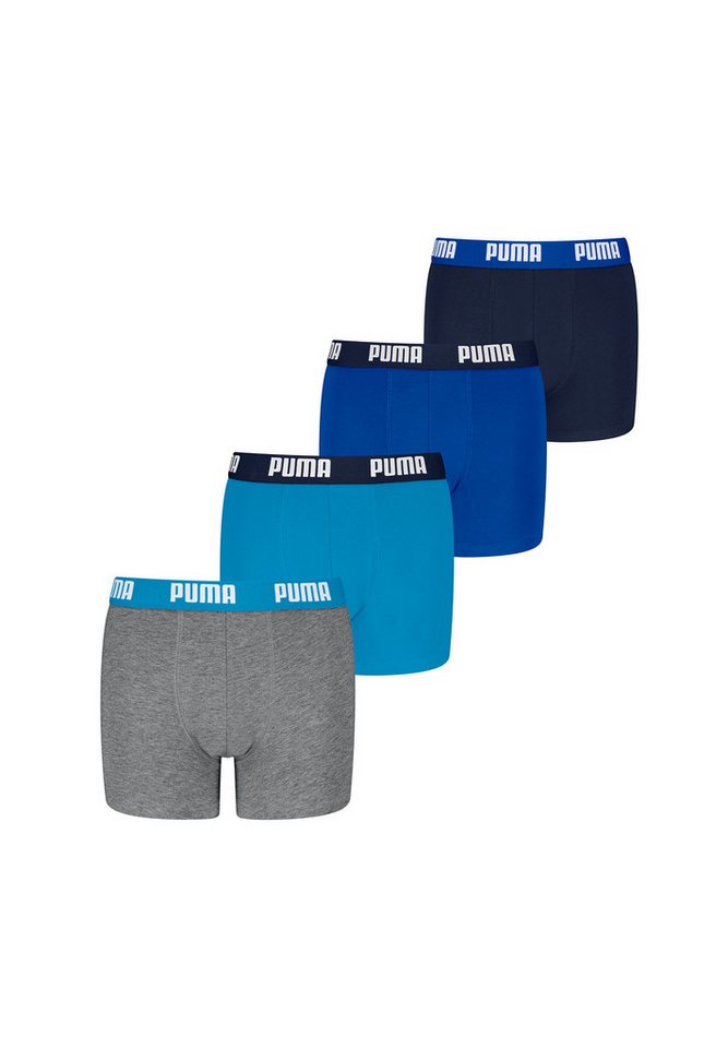 PUMA Boxershorts PUMA BOYS EVERYDAY BASIC BOXERS 4P ECOM (Spar-Pack, 4er-Pack) von PUMA