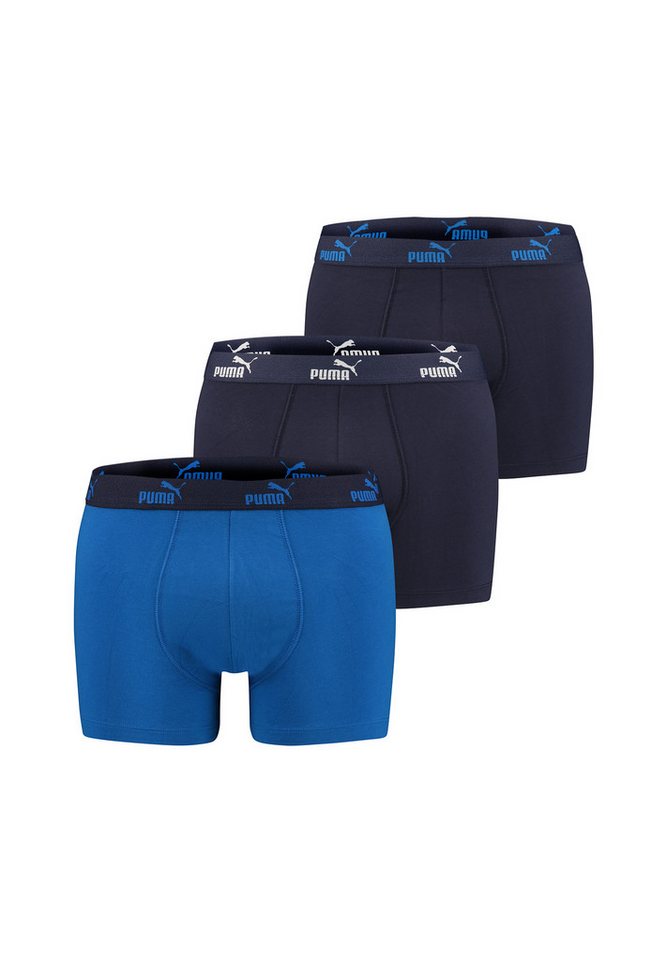 PUMA Boxershorts PUMA BW MEN PROMO ELEMENTS SOLID BOXER 3P (Packung, 3-St., 3er-Pack) von PUMA