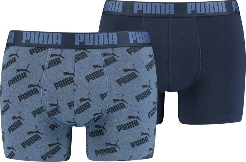 PUMA Boxershorts PUMA MEN AOP BOXER 2P 003 denim PUMA Boxershorts PUMA MEN AOP BOXER 2P 003 denim von PUMA