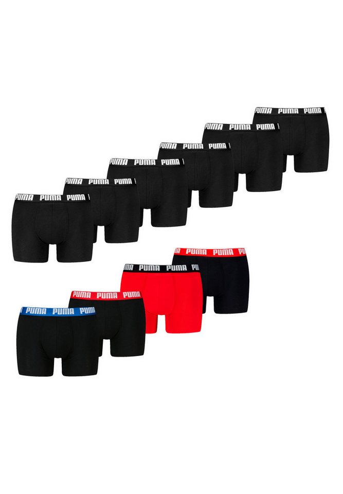 PUMA Boxershorts PUMA MEN EVERYDAY BASIC BOXERS 10P (Spar-Pack, 10-St., 10er-Pack) von PUMA