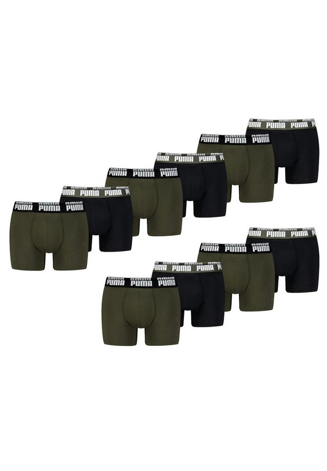 PUMA Boxershorts PUMA MEN EVERYDAY BASIC BOXERS 10P (Spar-Pack, 10-St., 10er-Pack) von PUMA