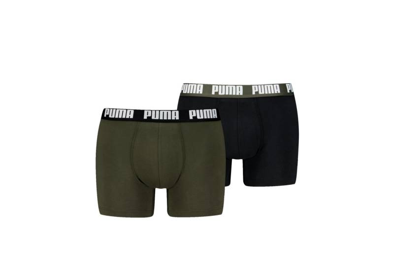 PUMA Boxershorts PUMA MEN EVERYDAY BASIC BOXERS 2P (2er Pack) mit Logobund von PUMA