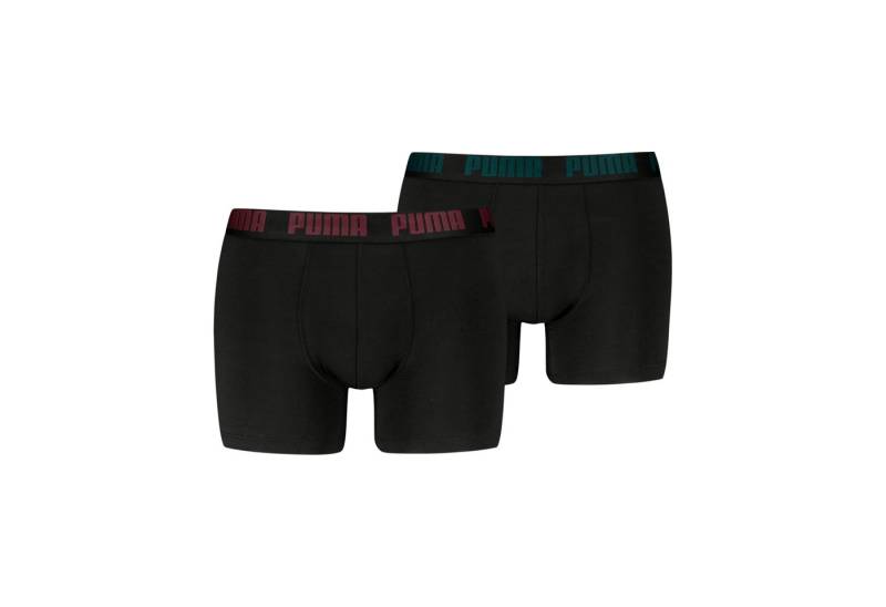 PUMA Boxershorts PUMA MEN EVERYDAY BASIC BOXERS 2P (2er Pack) mit Logobund von PUMA