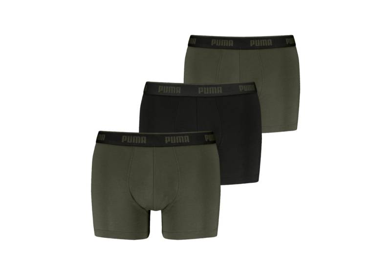 PUMA Boxershorts PUMA MEN EVERYDAY BASIC BOXERS 3P (3er Pack) Komfortabler elastischer Logobund von PUMA