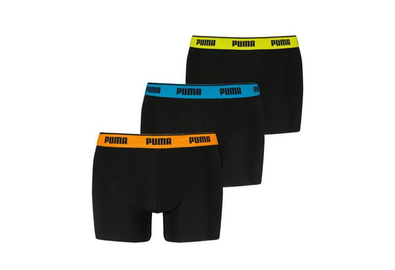 PUMA Boxershorts PUMA MEN EVERYDAY BASIC BOXERS 3P (3er Pack) Komfortabler elastischer Logobund von PUMA