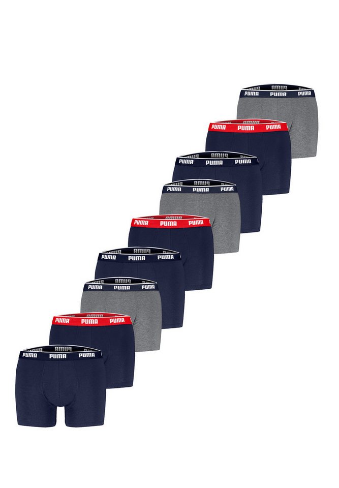 PUMA Boxershorts PUMA MEN EVERYDAY BASIC BOXERS 9P (Spar-Pack, 9-St., 9er-Pack) von PUMA