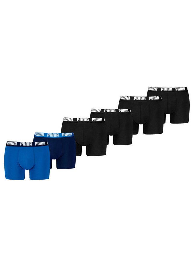 PUMA Boxershorts PUMA MEN EVERYDAY BASIC BOXERS 6P (Spar-Pack, 6-St., 6er-Pack) von PUMA