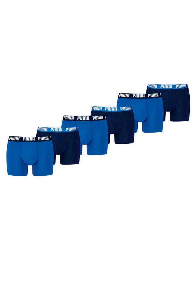PUMA Boxershorts PUMA MEN EVERYDAY BASIC BOXERS 6P (Spar-Pack, 6-St., 6er-Pack) von PUMA
