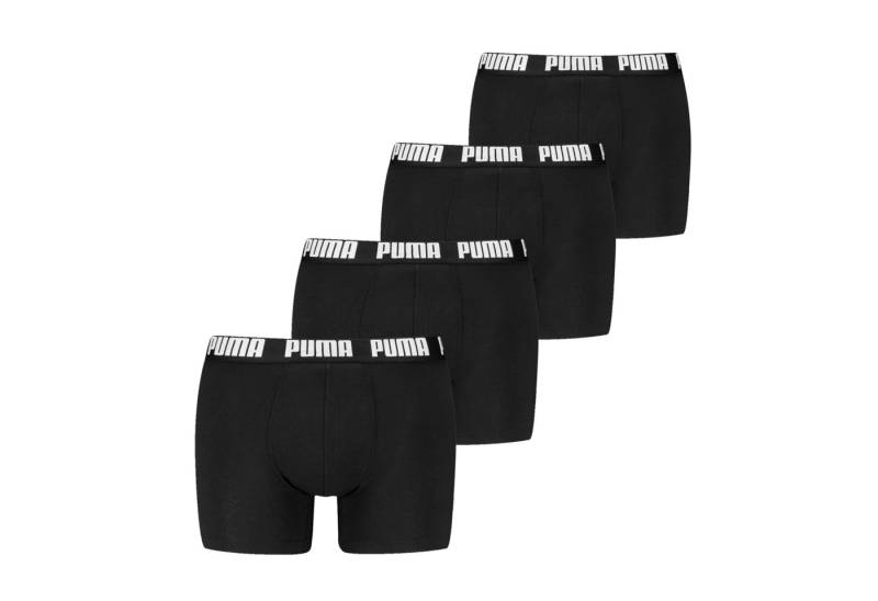 PUMA Boxershorts PUMA MEN EVERYDAY BOXER 4P ECOM (Packung, 4er Pack) mit breitem Logo-Webbund von PUMA