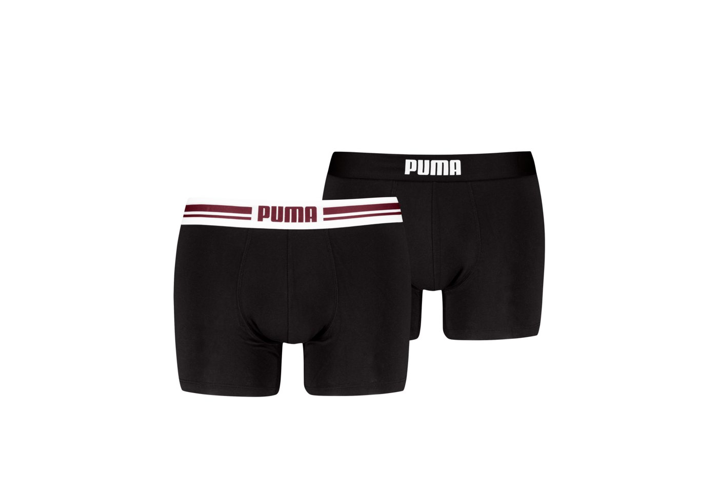 PUMA Boxershorts PUMA MEN EVERYDAY PLACED LOGO BOXERS 2P (2er Pack) mit elastischem Logobund von PUMA