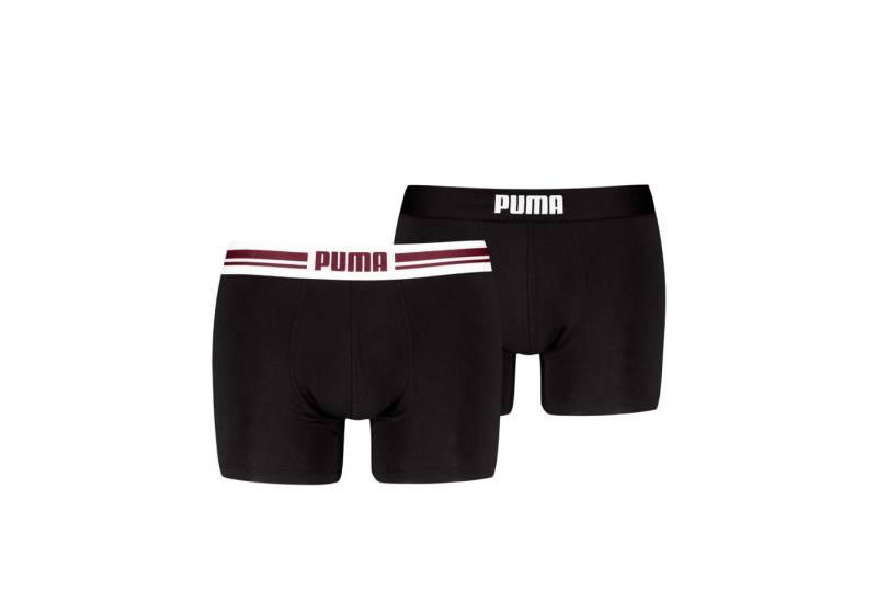 PUMA Boxershorts PUMA MEN EVERYDAY PLACED LOGO BOXERS 2P (2er Pack) mit elastischem Logobund von PUMA
