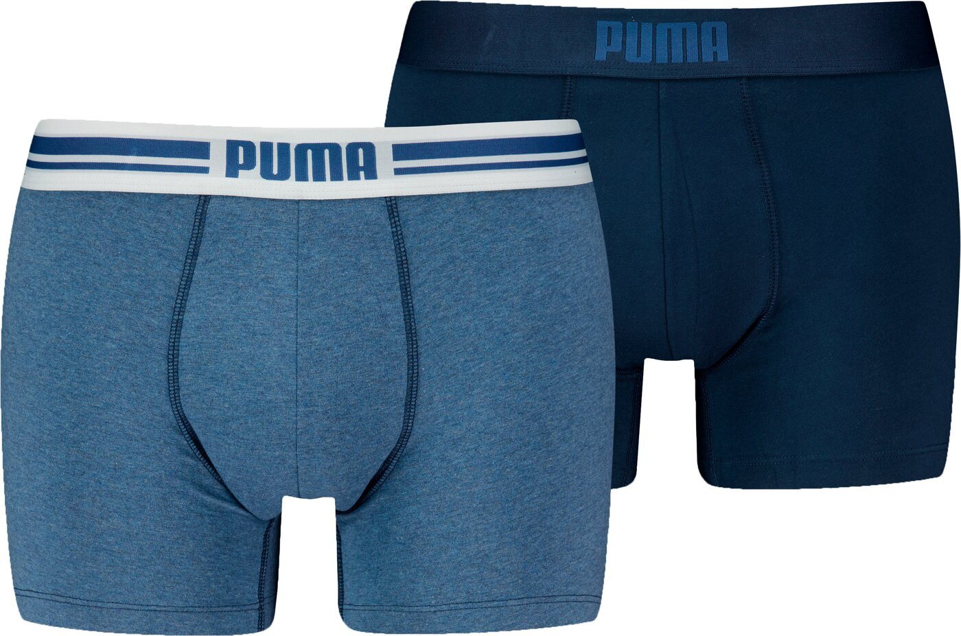 PUMA Boxershorts PUMA MEN EVERYDAY PLACED LOGO BOXERS 2P 004 Denim von PUMA