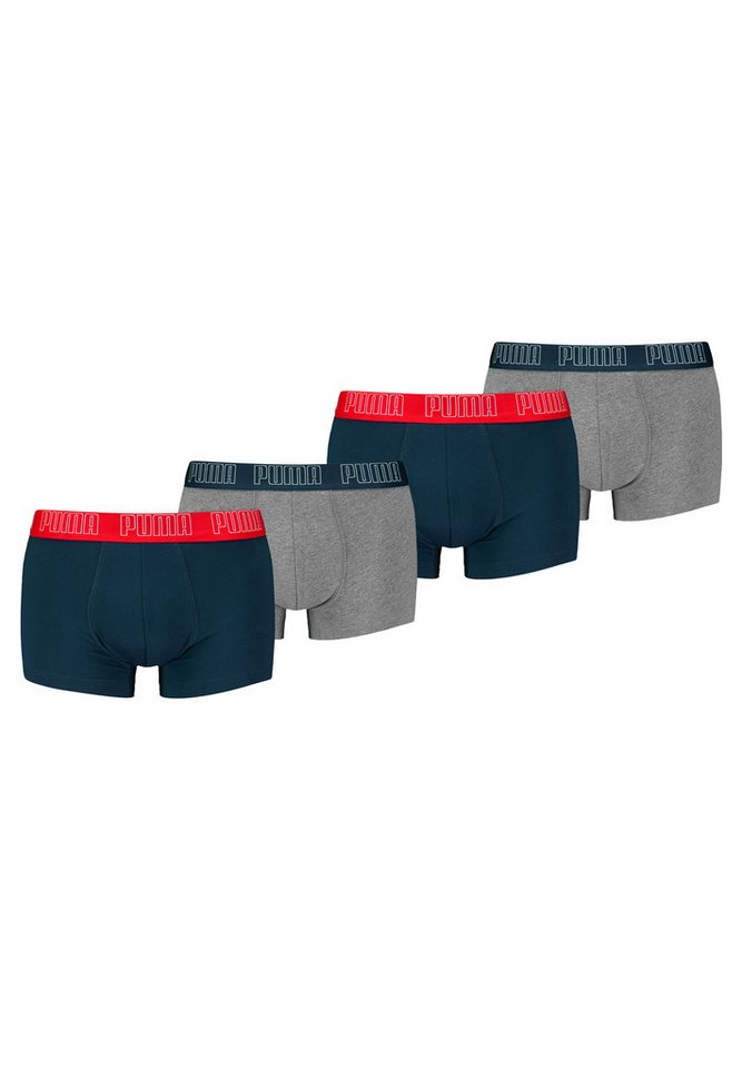 PUMA Boxershorts PUMA MEN EVERYDAY TRUNK 2P (Spar-Pack, 4er-Pack) von PUMA