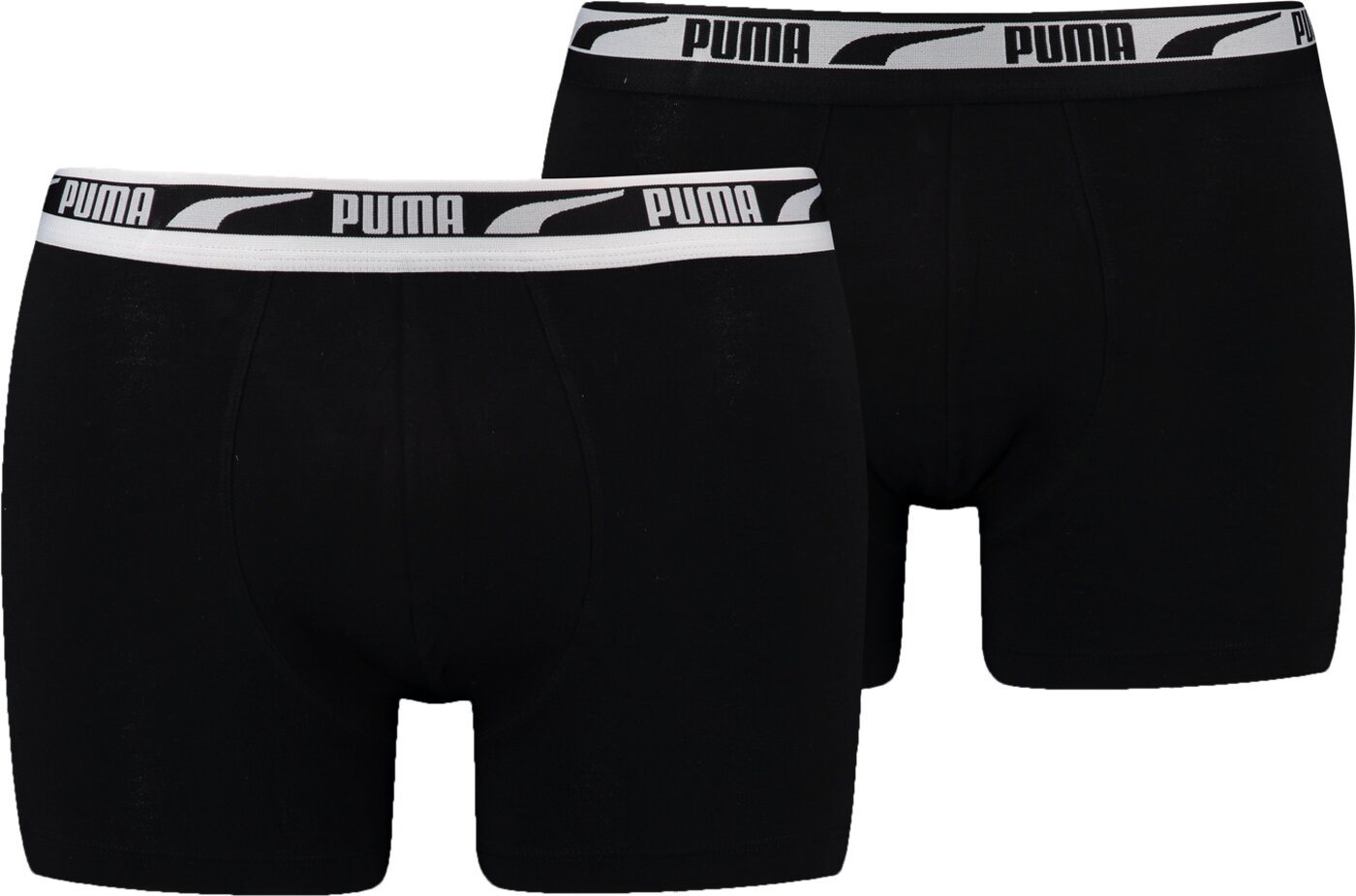 PUMA Boxershorts PUMA MEN MULTI LOGO BOXER 2P BLACK von PUMA