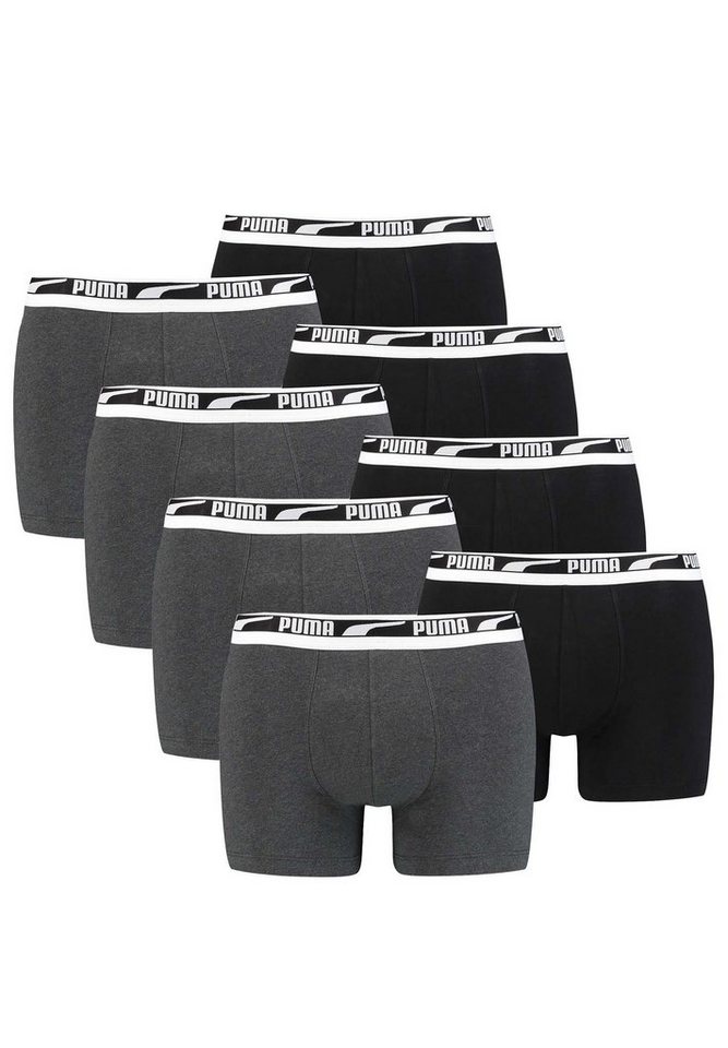 PUMA Boxershorts PUMA MEN MULTI LOGO BOXER 8P (Spar-Set, 8-St) von PUMA