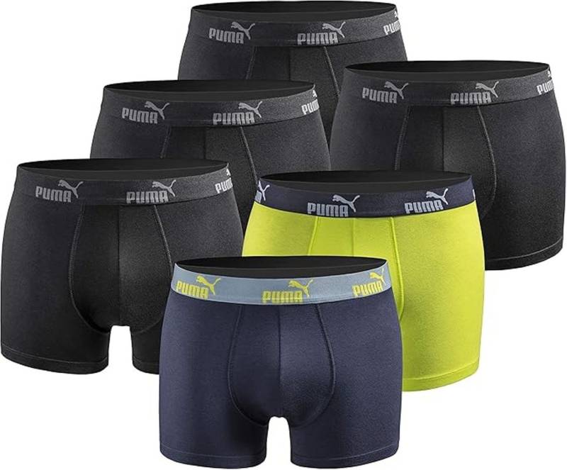 PUMA Boxershorts Puma 6er Pack Herren Basic Limited Edition von PUMA