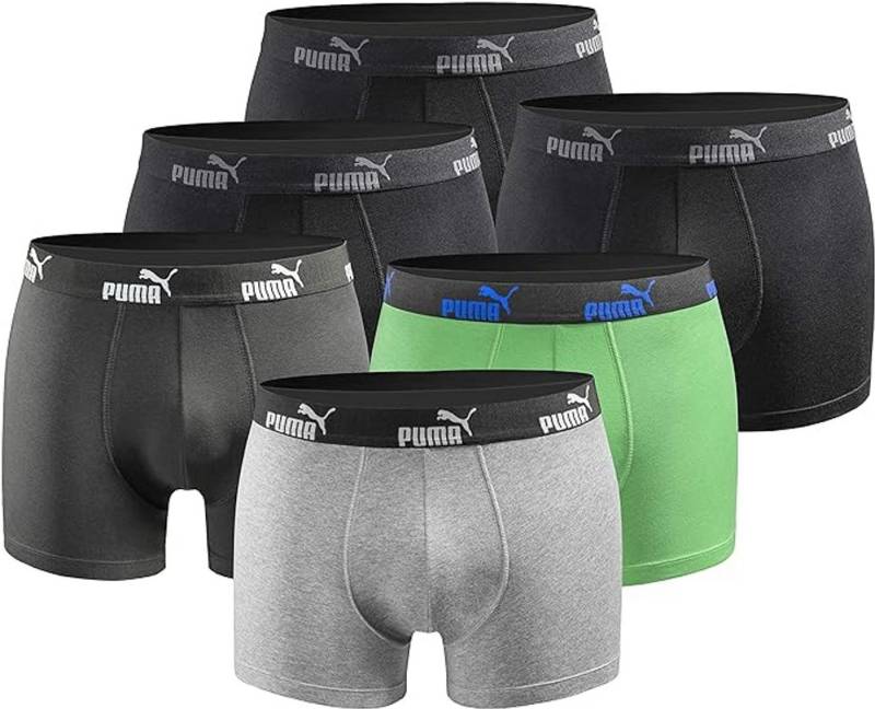PUMA Boxershorts Puma 6er Pack Herren Basic Limited Edition von PUMA