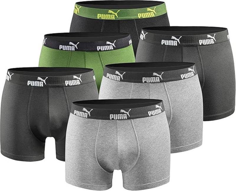 PUMA Boxershorts Puma 6er Pack Herren Basic Limited Edition von PUMA