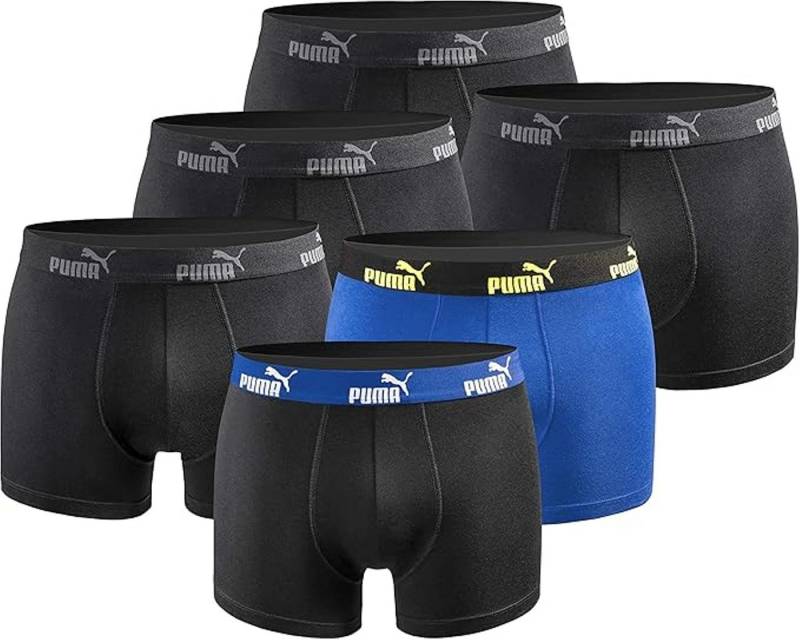 PUMA Boxershorts Puma 6er Pack Herren Basic Limited Edition von PUMA