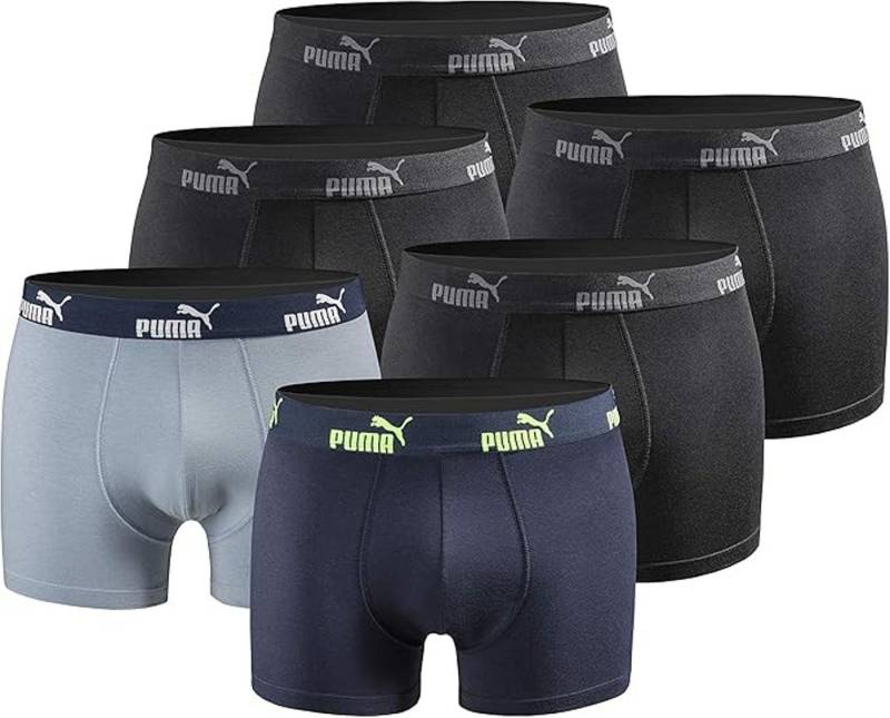 PUMA Boxershorts Puma 6er Pack Herren Basic Limited Edition von PUMA
