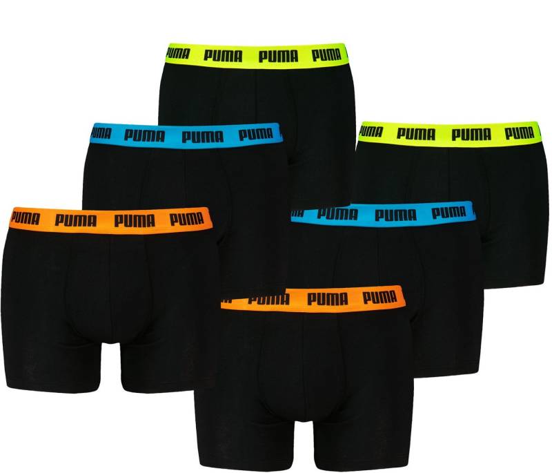 PUMA Boxershorts Puma Herren Boxershorts im 6er-Pack (6er-Set) von PUMA