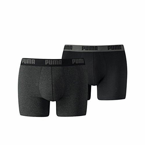 PUMA Boxershorts für Herren, 8 Stück, Dunkelgrau und Schwarz, XL von PUMA