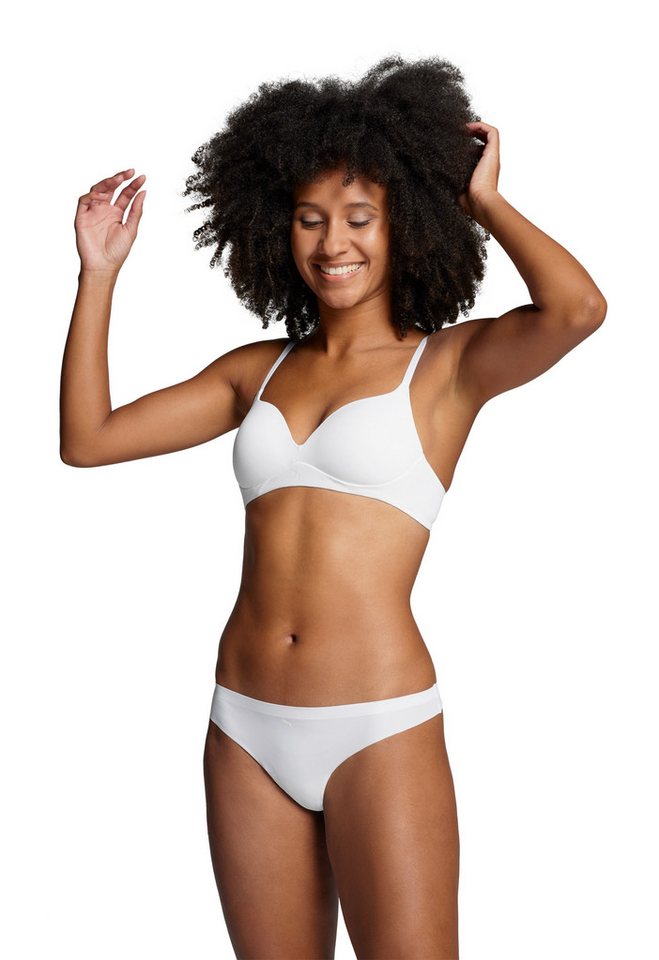 PUMA Bügelloser BH PUMA WOMEN SOFT PADDED BRA weiche Wattierung, vorgeformte Körbchen von PUMA