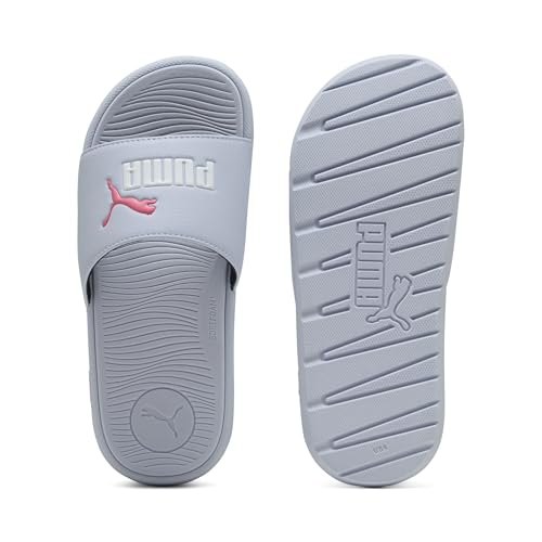 PUMA CAT 2.0 JR Schiebe-Sandalen, COOL Weather White-Magic Rose, 37 EU von PUMA