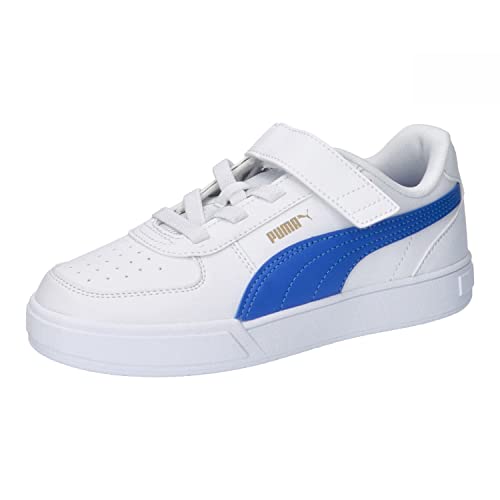 PUMA CAVEN AC+ PS, Turnschuhe, Weiß-Royal Sapphire Gold, 30,5 EU von PUMA