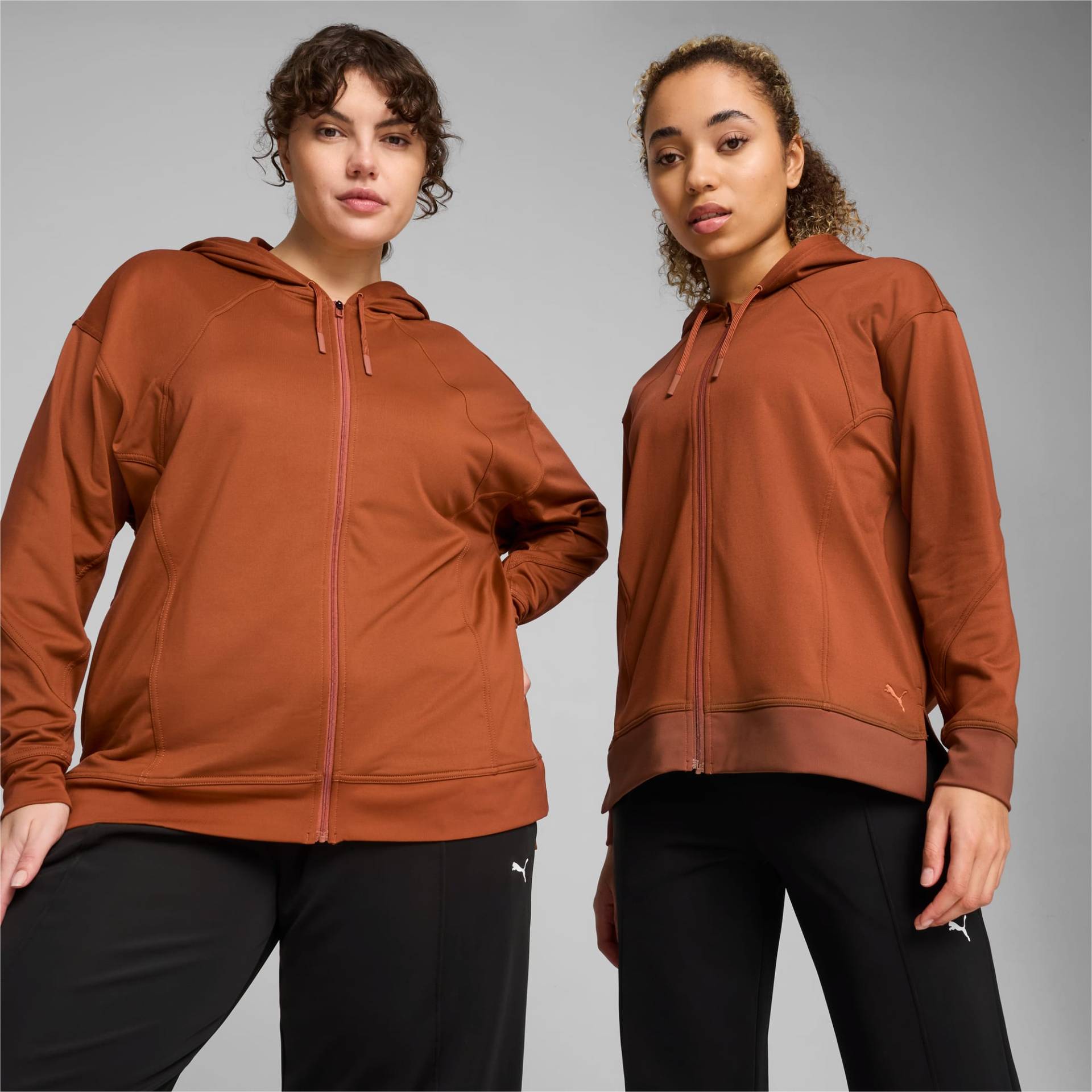 PUMA CLOUDSPUN FULL-ZIP TRAININGSHOODIE DAMEN, Mehrfarbig, Größe: XS, Kleidung von PUMA